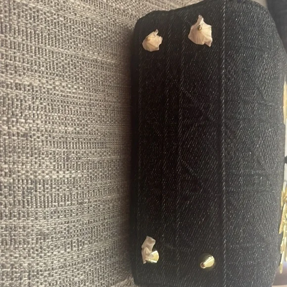 Dior Mini Bag in Black with Gold Details - Picture 5 of 14